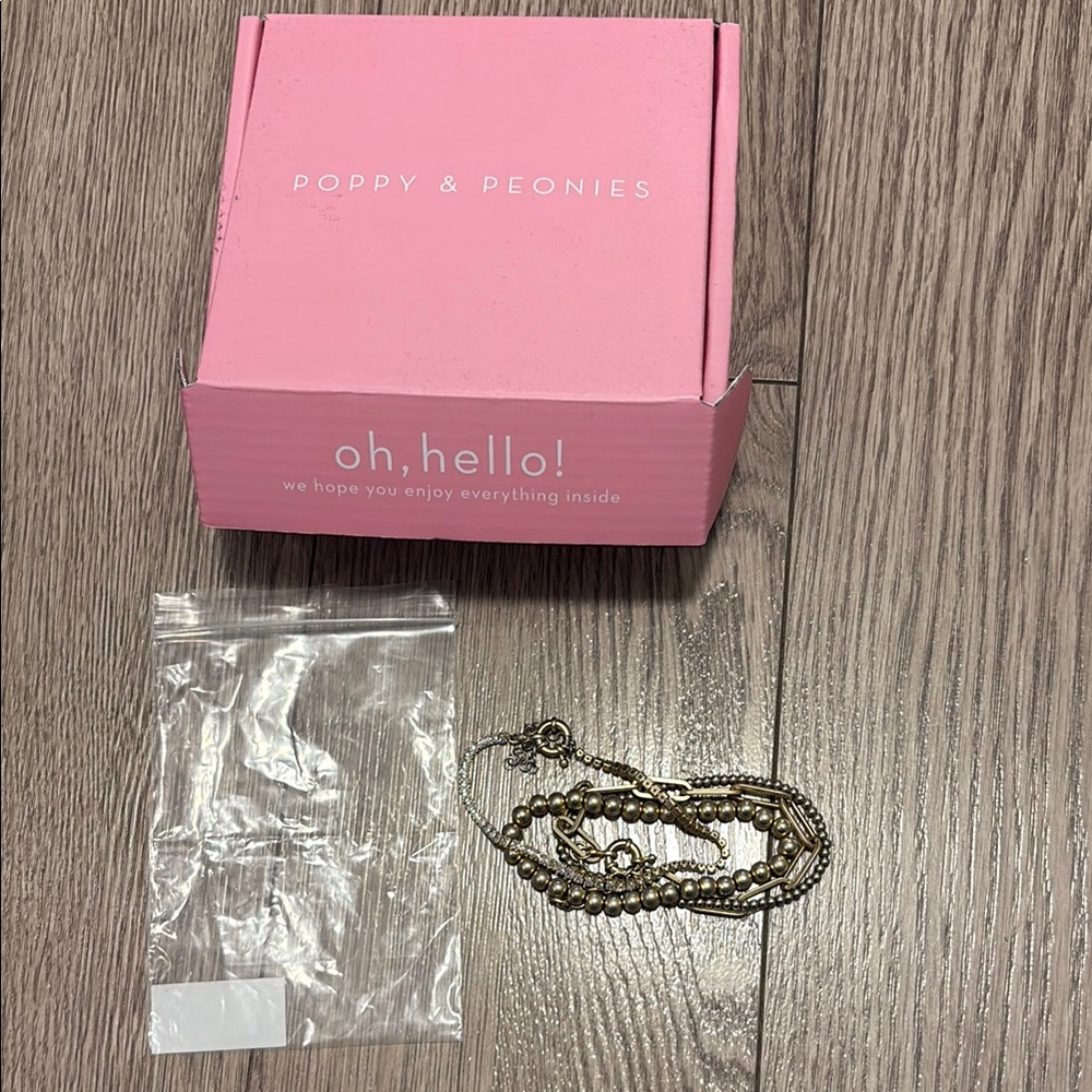 Poppy & Peonies Bracelet bundle
